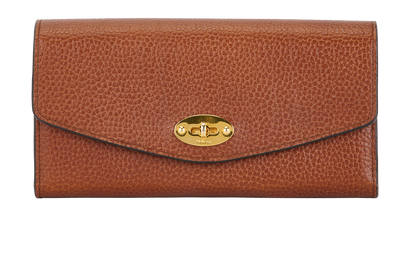 Mulberry Daria Wallet, &pound;170, Accessories, Brown, Leather, Front view